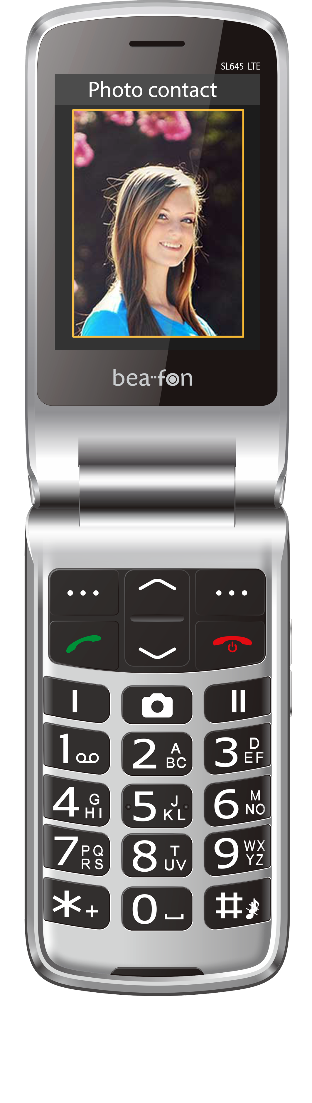 SL645 LTE, Schwarz-Silber Handy