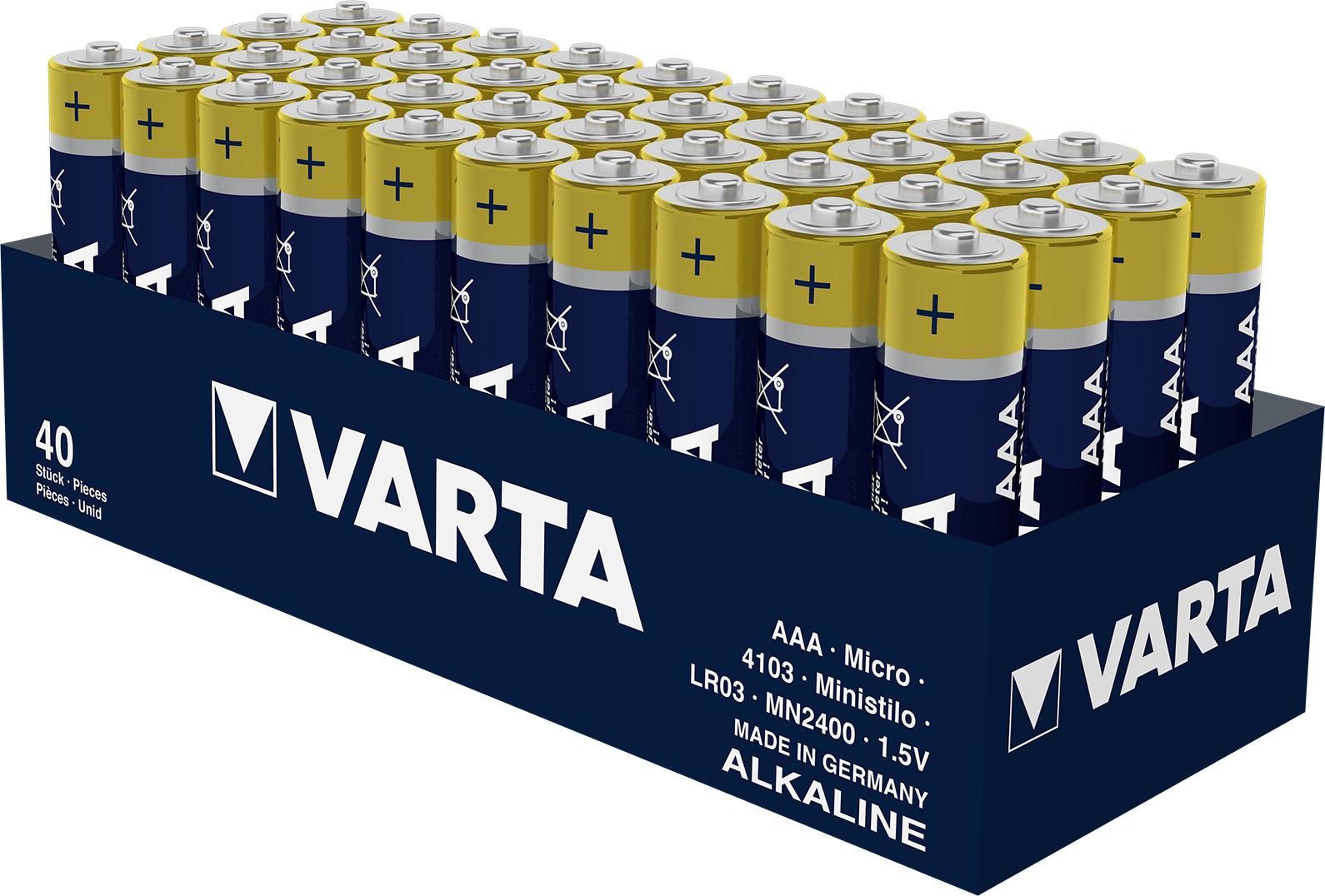 Longlife 40 Stück Batterie