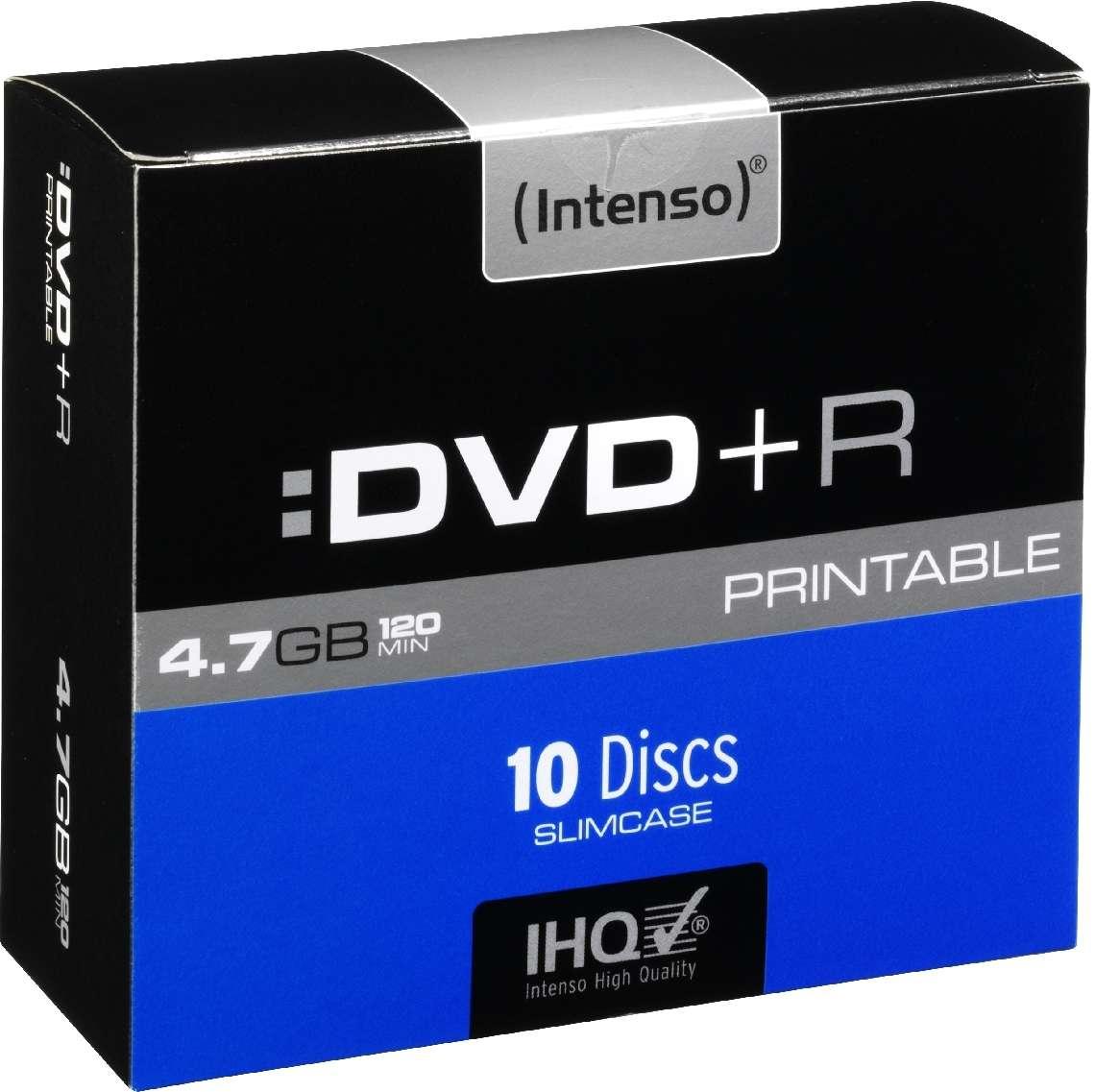 DVD+R 4.7GB 16x 10er-Pack DVD-Rohlinge