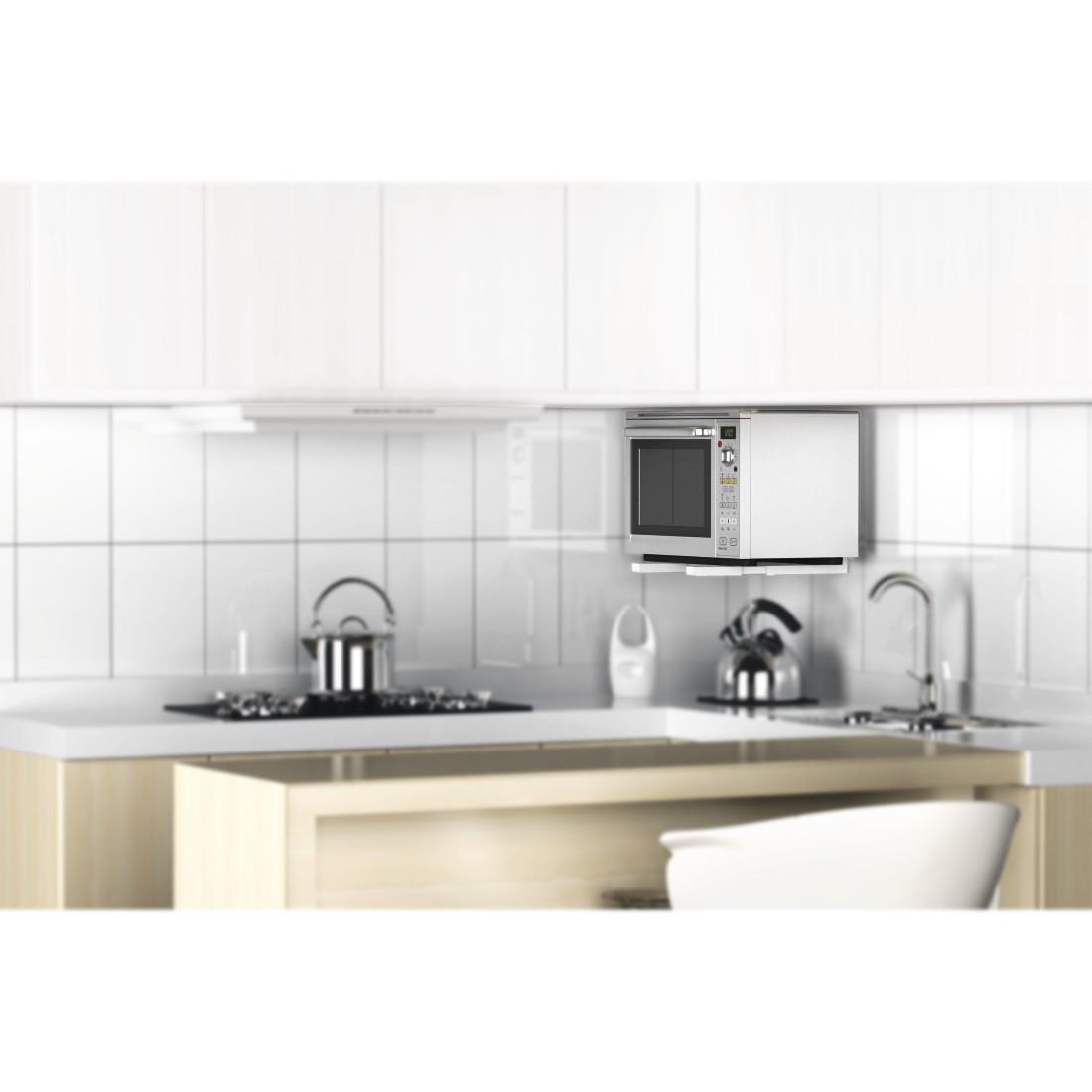 Mikrowellenhalterung, Weiß (00110930)