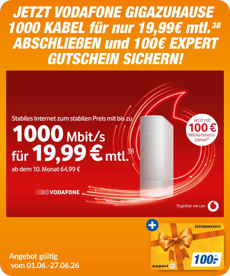 GigaZuhause 1.000 Kabel