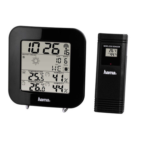 Wetterstation "EWS-200", Schwarz (136222)