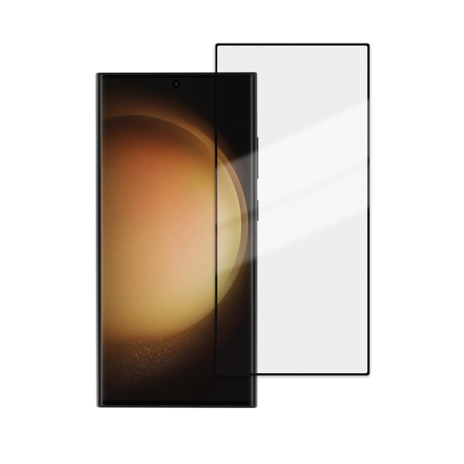 Full Screen Displayschutzglas für Galaxy S24 Ultra (64074)