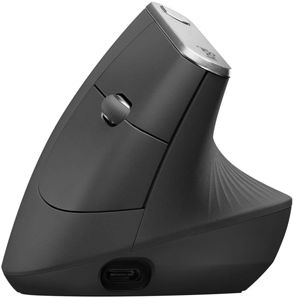 MX Vertikal schwarz Maus