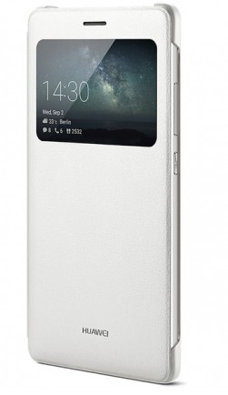 View Flip Cover für Mate S silber