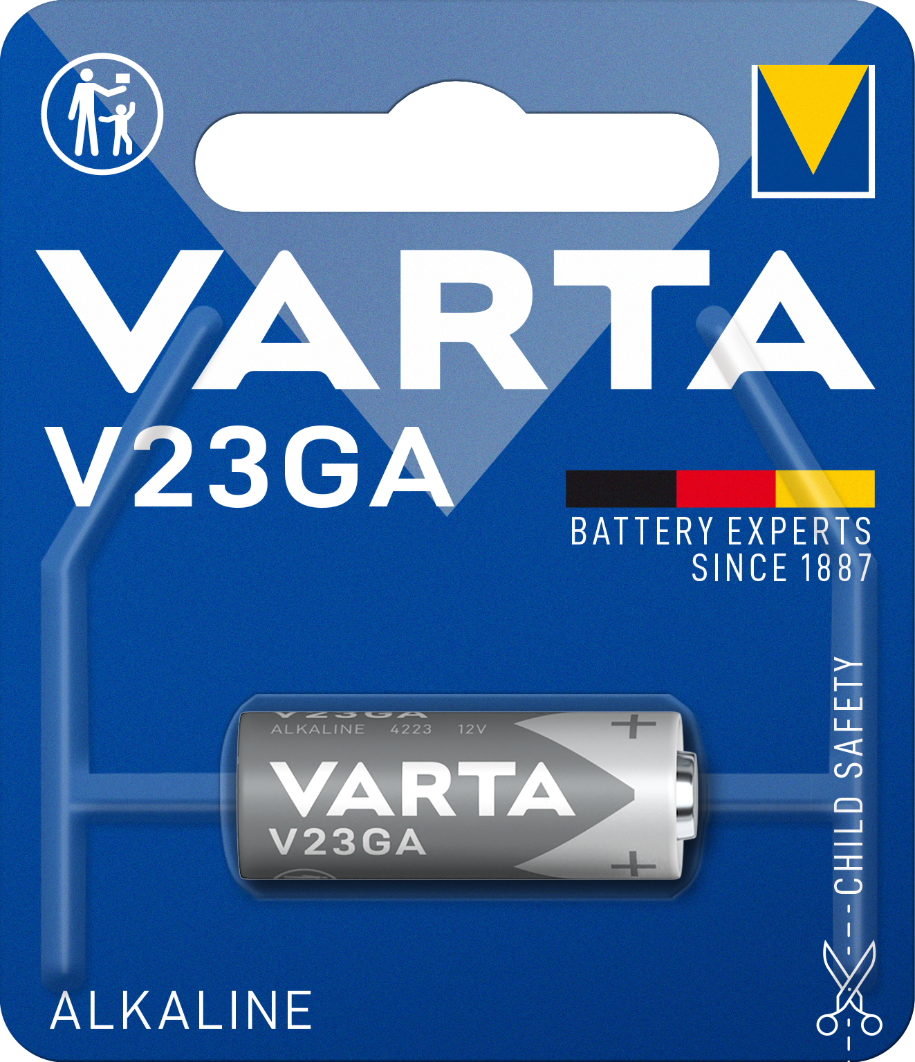 ALKALINE Special V23GA, 1er Blister Batterie