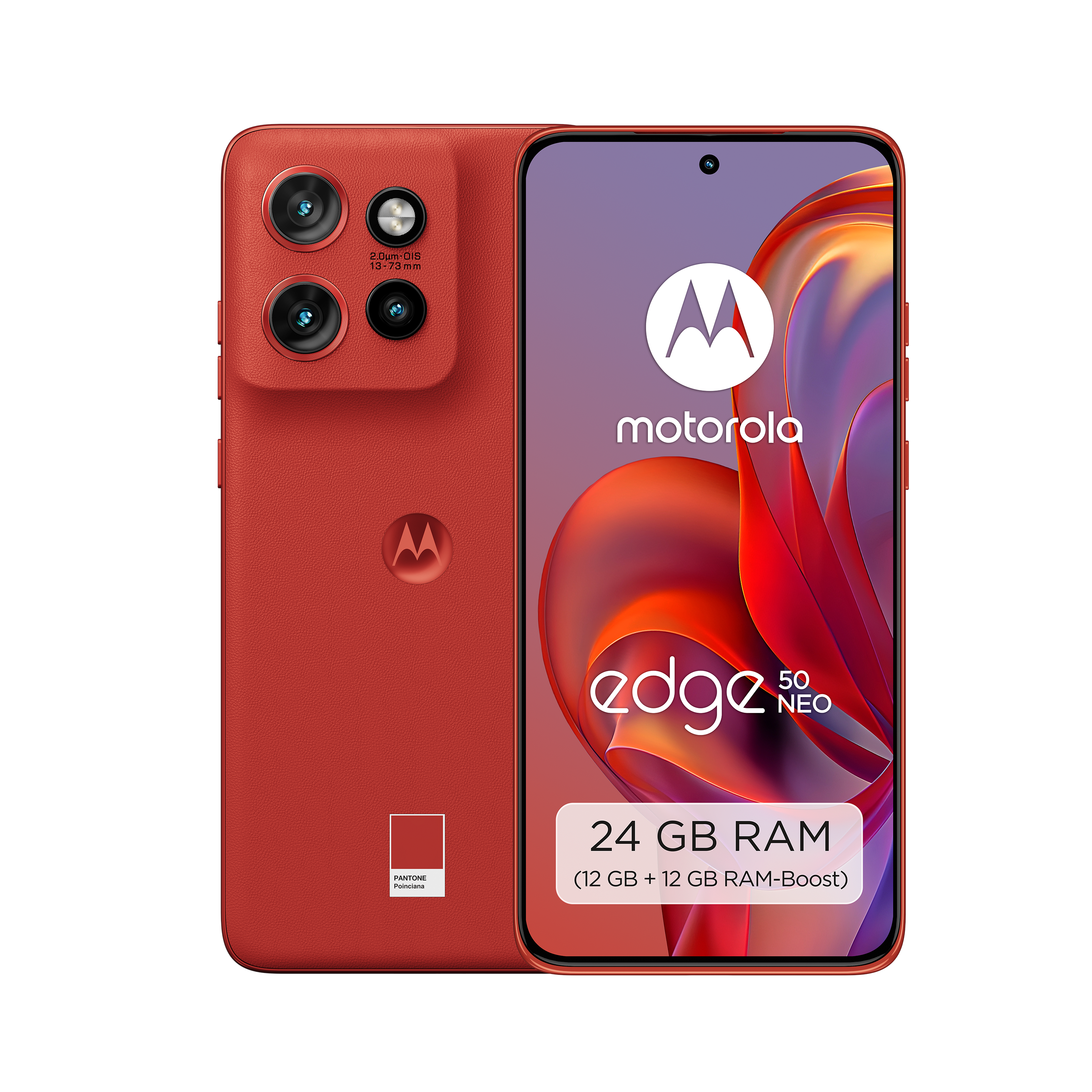 edge50 neo 5G 12GB + 512GB PANTONE Poinciana Smartphone