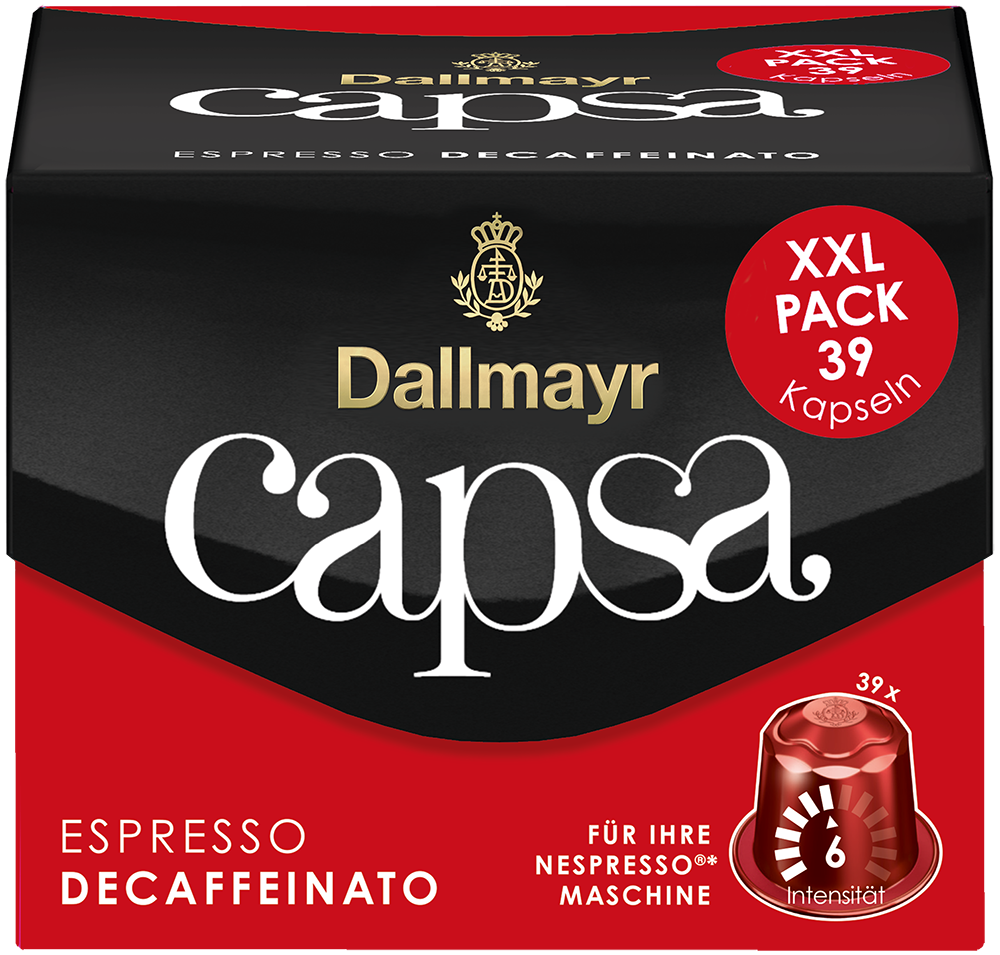 capsa Espresso Decaffeinato XXL V3 Kaffeekapseln