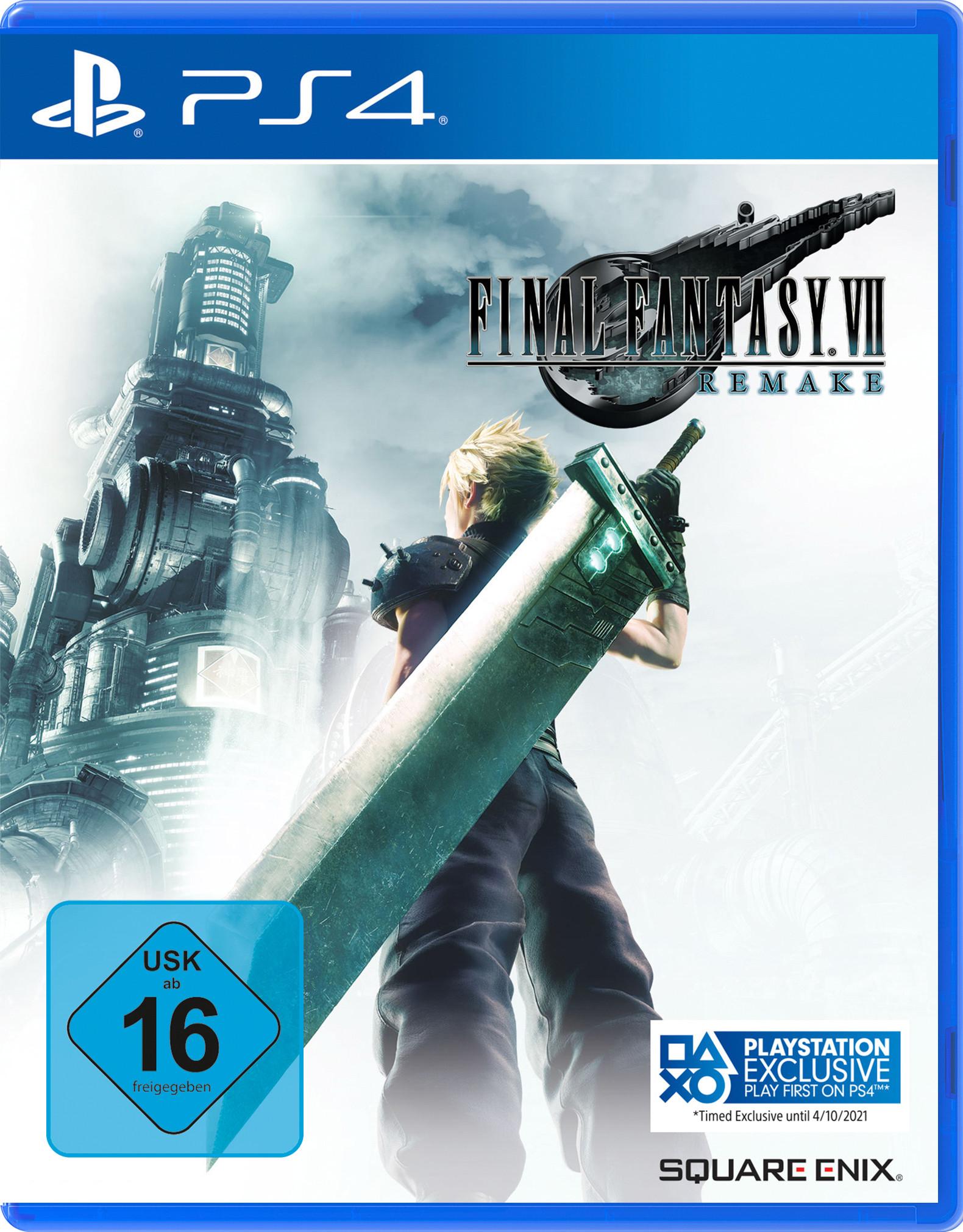 Final Fantasy VII Remake PS4-Spiel