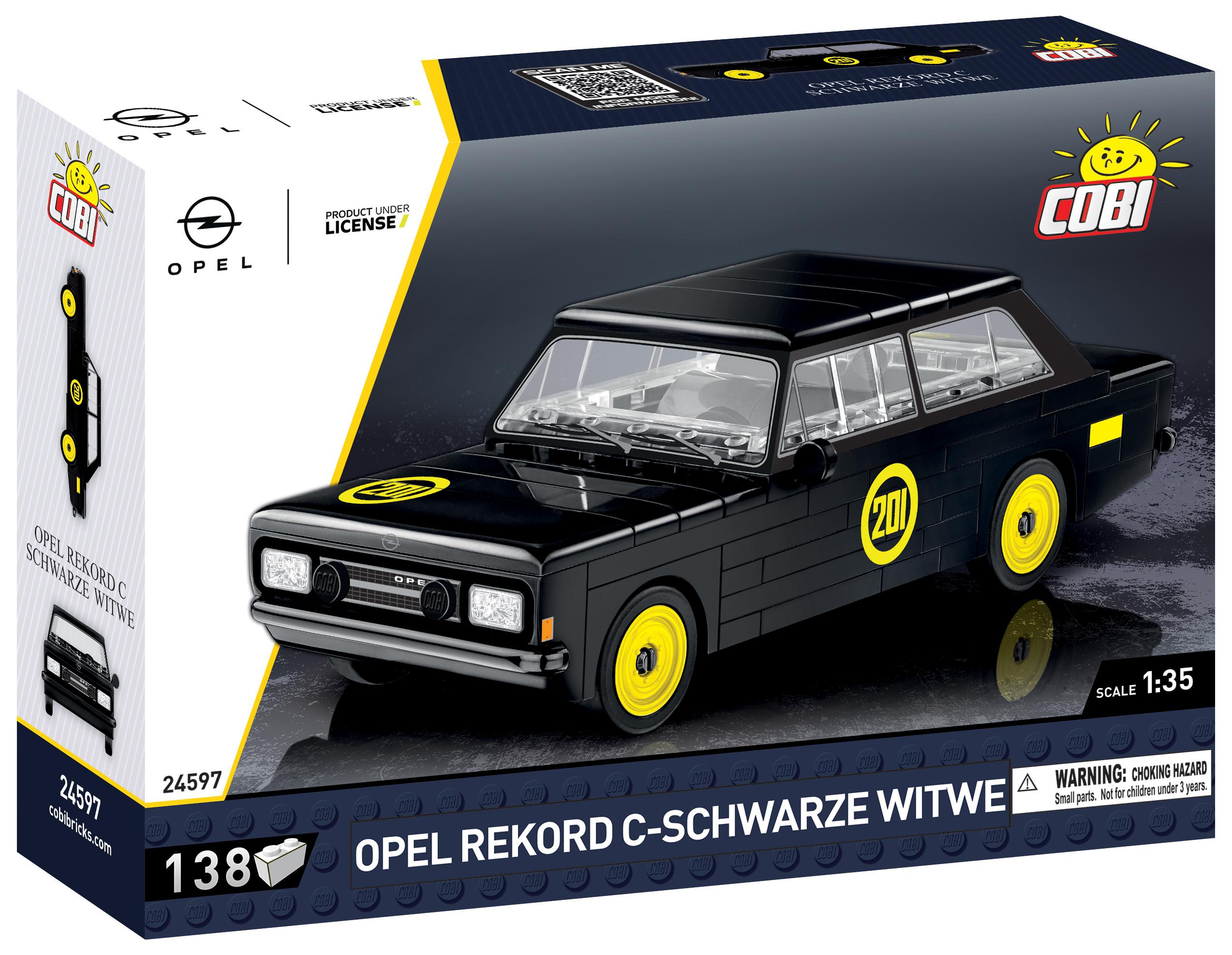 Opel Rekord schwarz Witwe