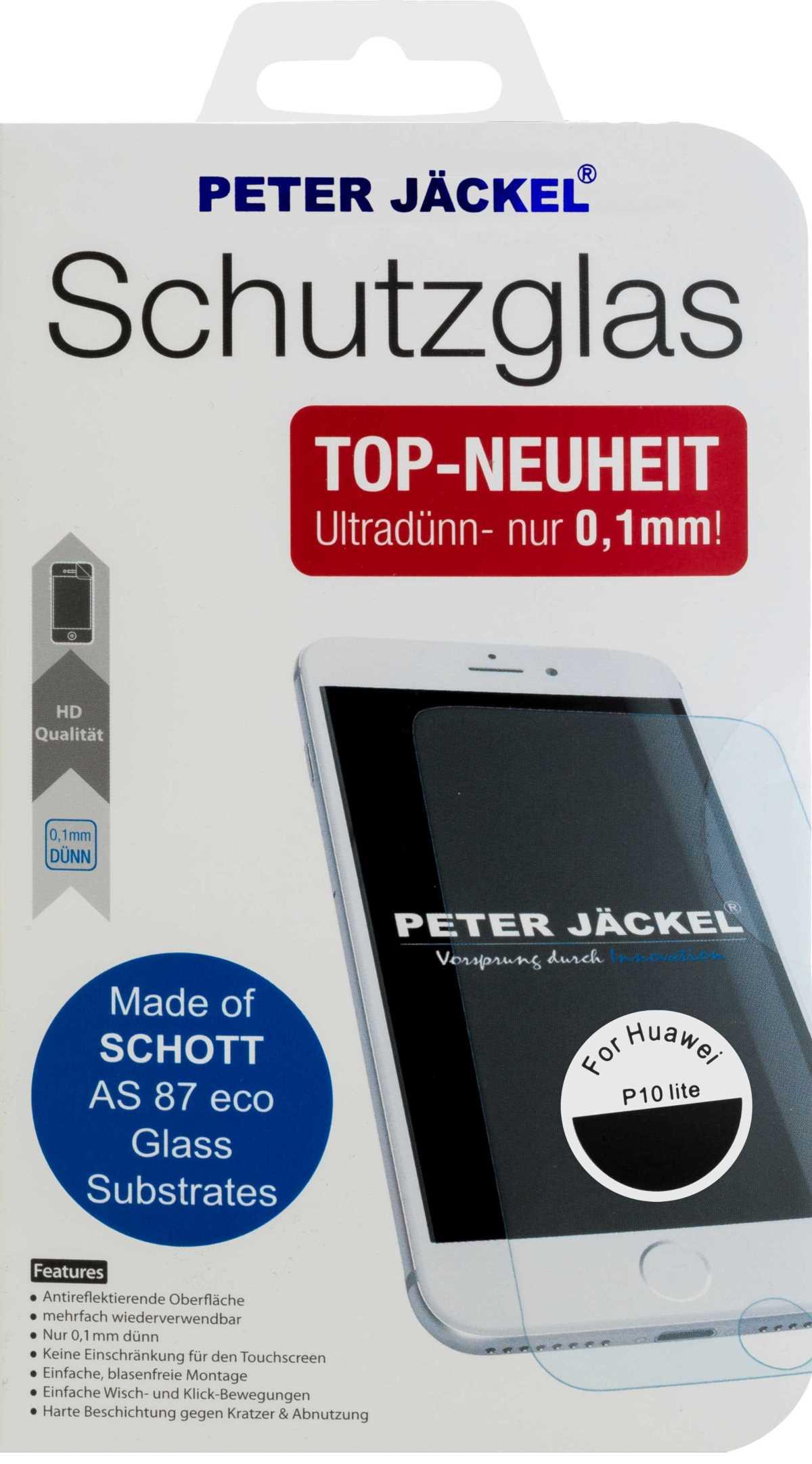 HD SCHOTT Glass 0,1 mm für Huawei P10 Lite Schutzglas