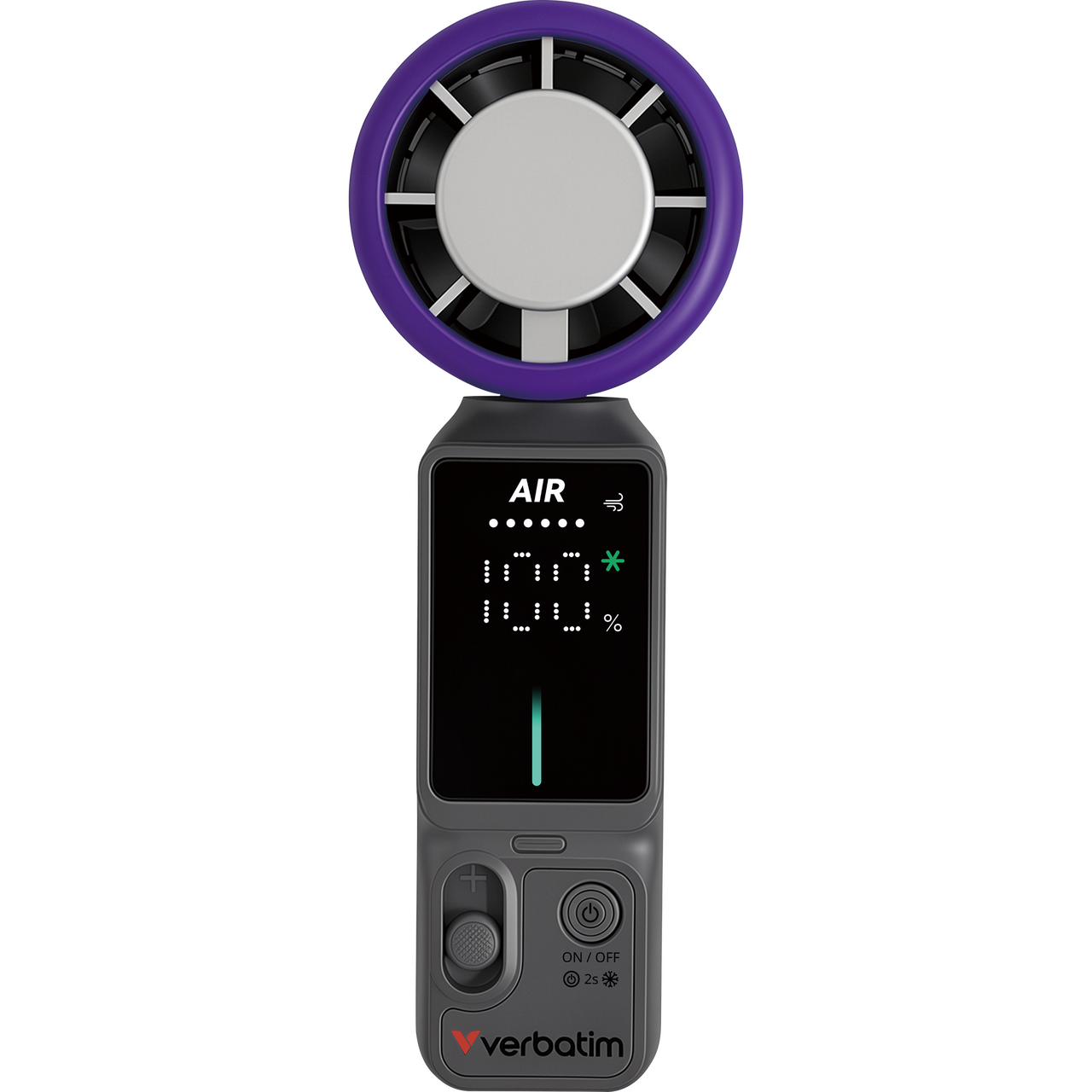 Cool 'n' Go Ice Touch Pro Lila/Grau Handventilator