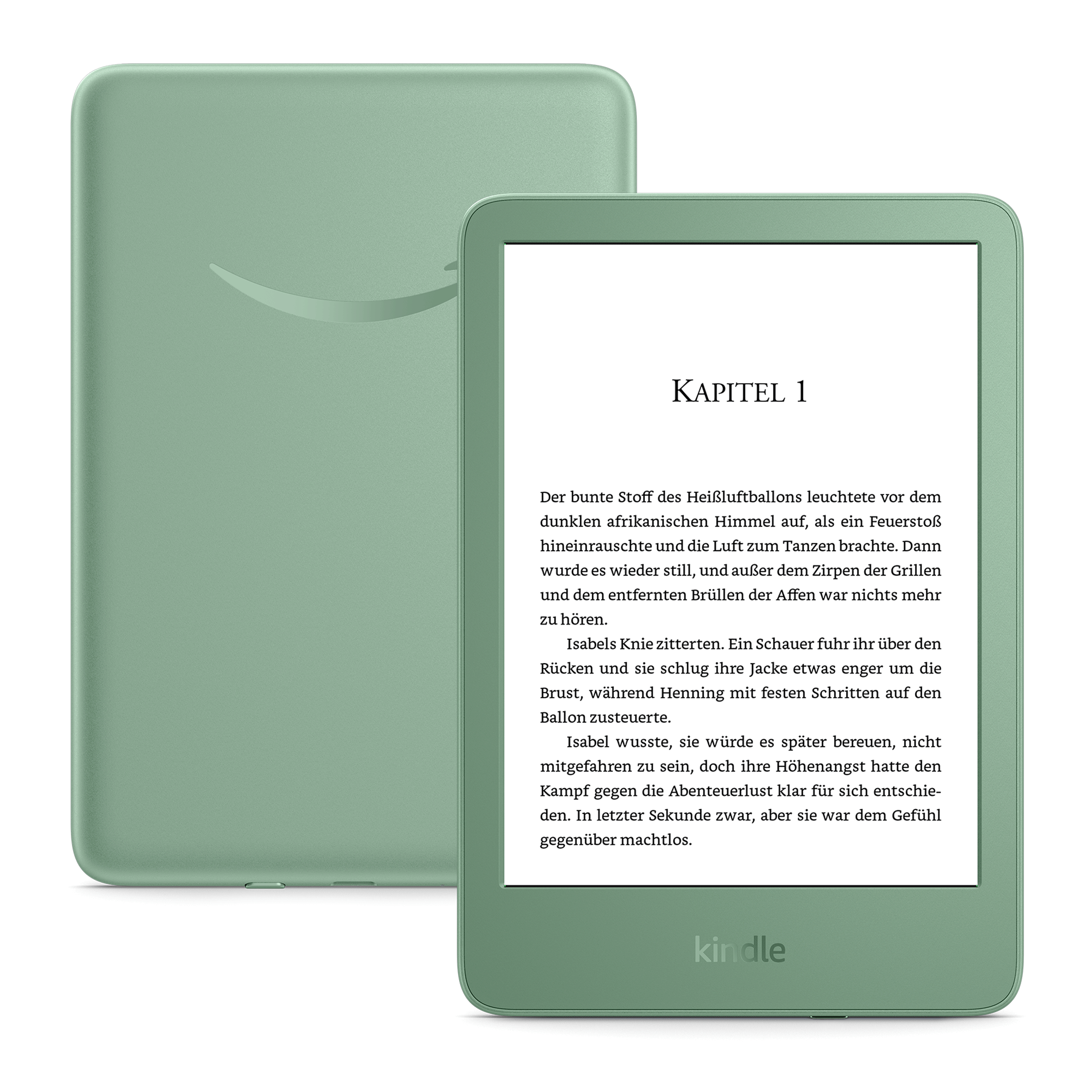 Der neue Amazon Kindle (16 GB), Matchagrün