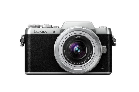 Systemkamera Lumix DMC-GF7K schwarz/silber
