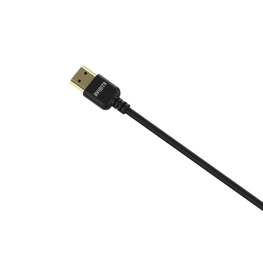 High Speed HDMI™-Kabel, St. - St., ultra-flexible, verg., Ethernet, 1,0 m (00107662)