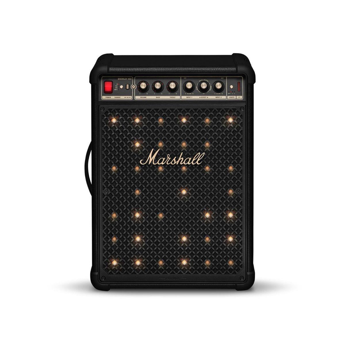 Bromley 450 Black & Brass Partylautsprecher