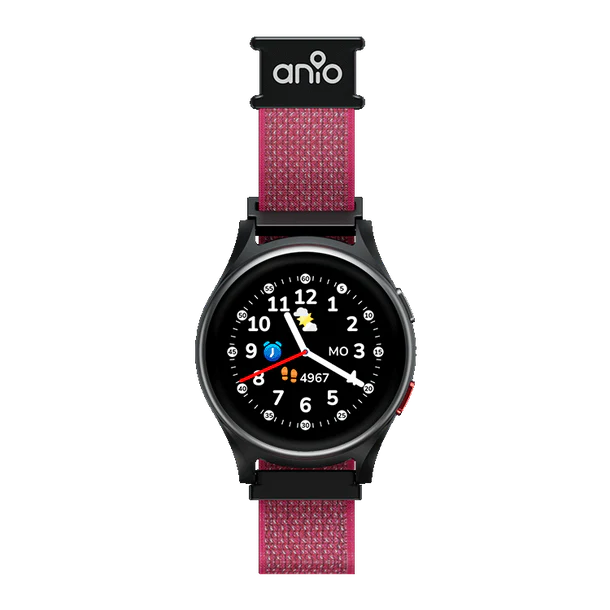 6 Kinder Smartwatch mit SIM-Karte, rot