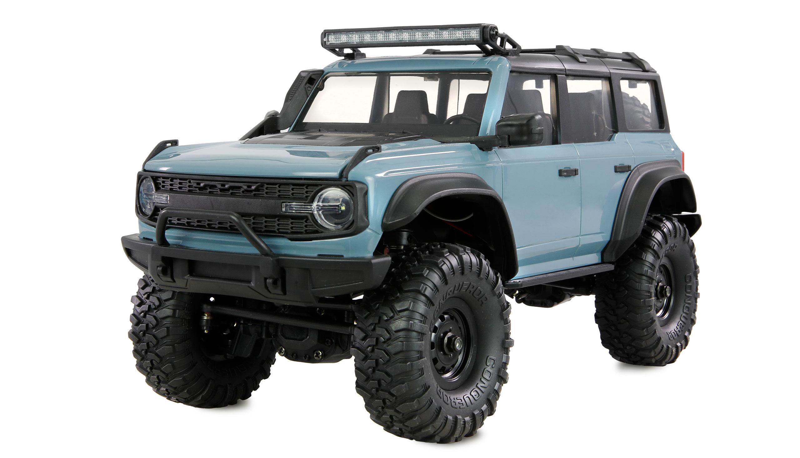 RC Crawler Mini-Caballo AMXRock 4WD 1:16 blau Ferngesteuertes Auto