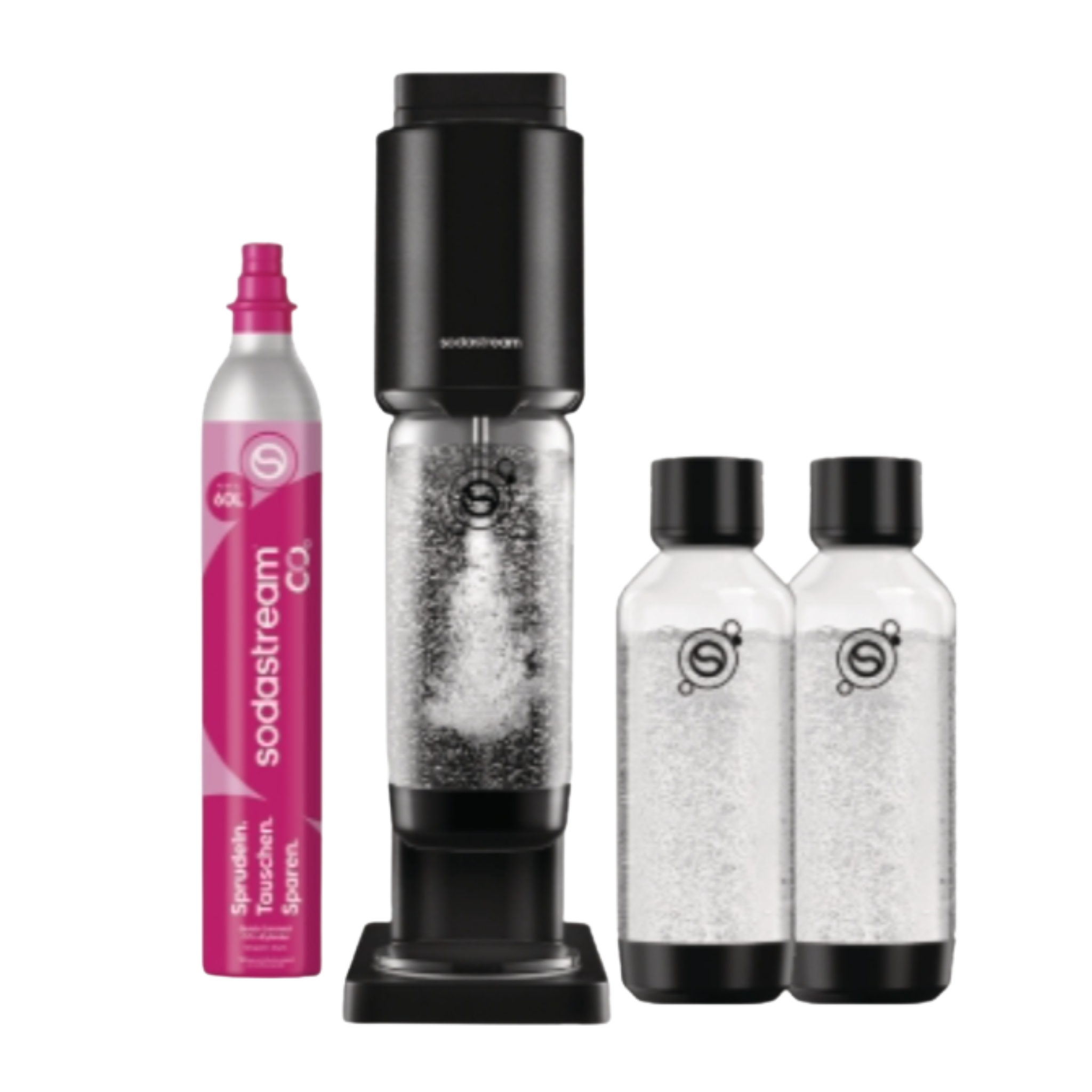 FRESH Schwarz Vorteilspack Trinkwassersprudler