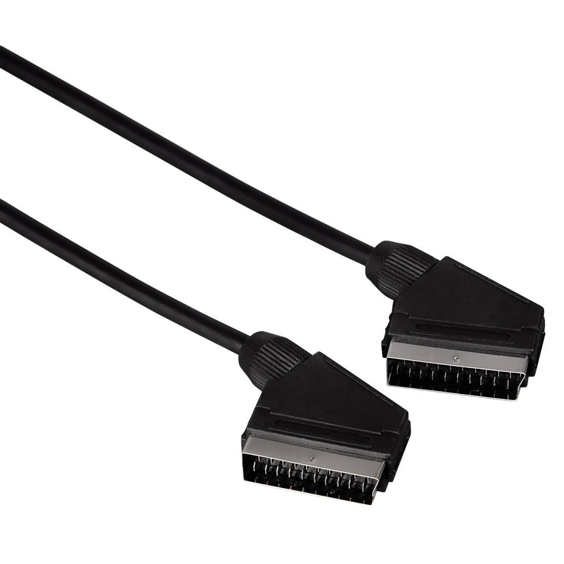 Scart-Verbindungskabel Stecker - Stecker, 1,5 m, Schwarz (00011951)