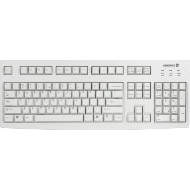 G83-6104 Tastatur, Hellgrau