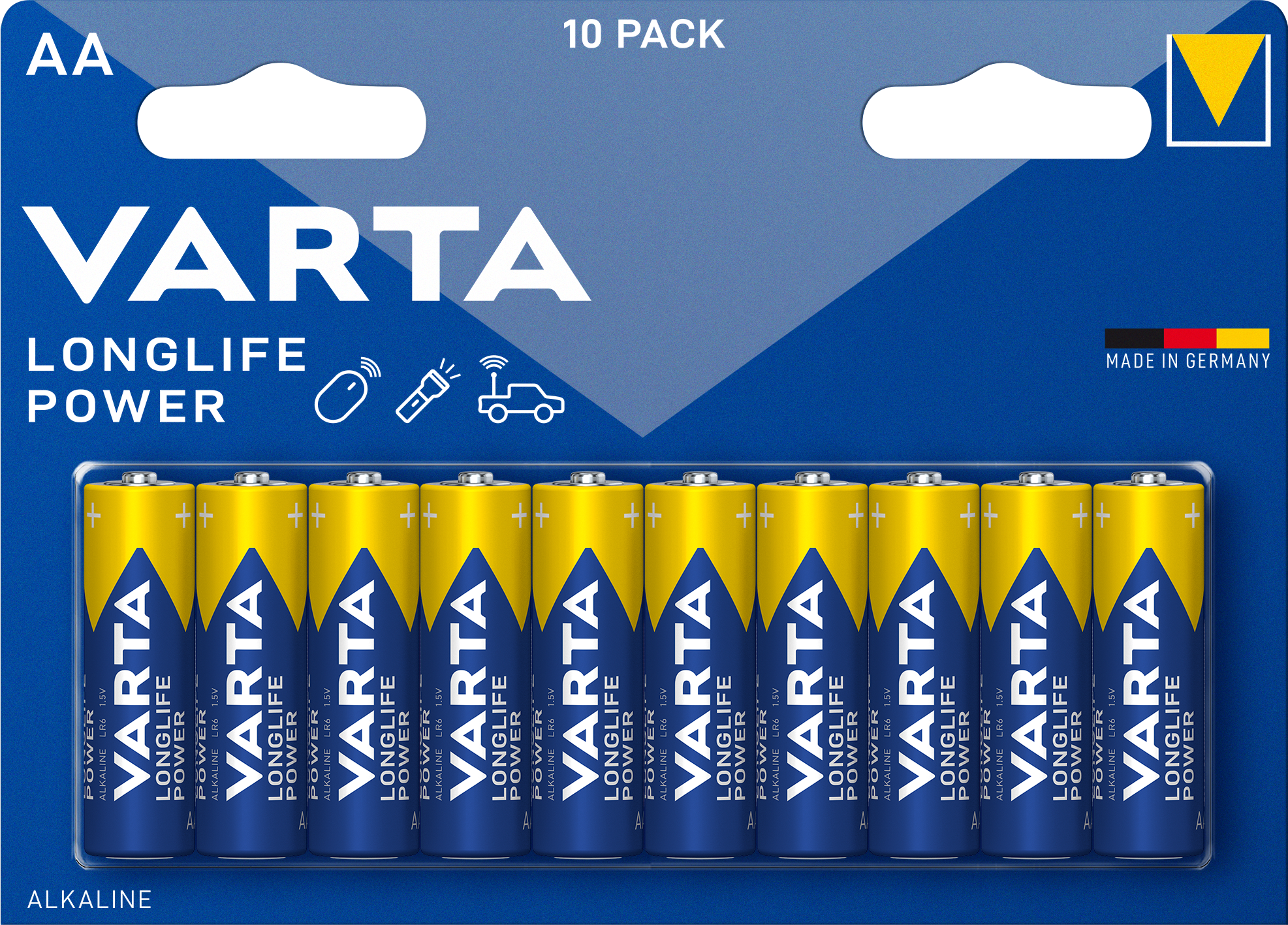 LONGLIFE Power AA 10er Blister Batterie