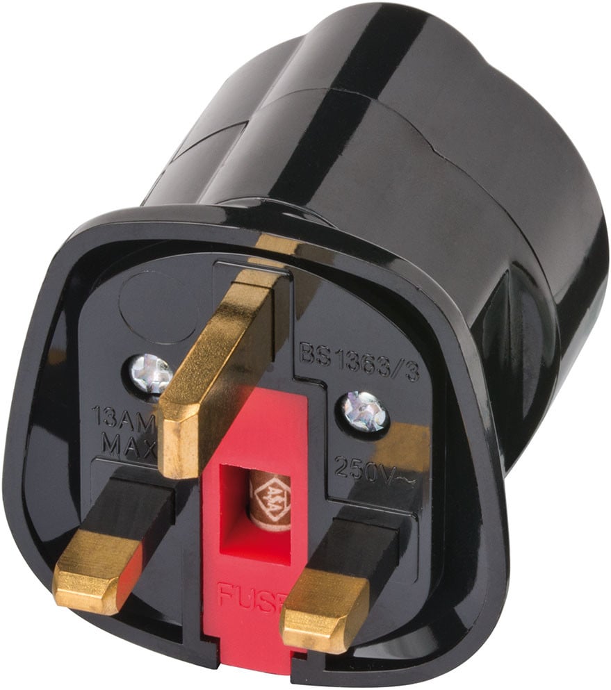 Reisestecker Schutzkontakt => GB