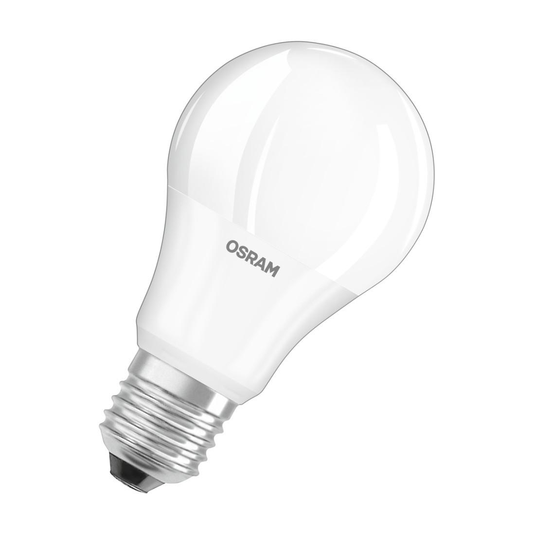 LED-Lampe "BASE CLASSIC A", Glühbirne, 10W, E27, Warmweiß, matt, 3 St. (00215138)