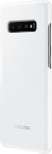 LED Cover EF-KG975 für Galaxy S10+, weiß