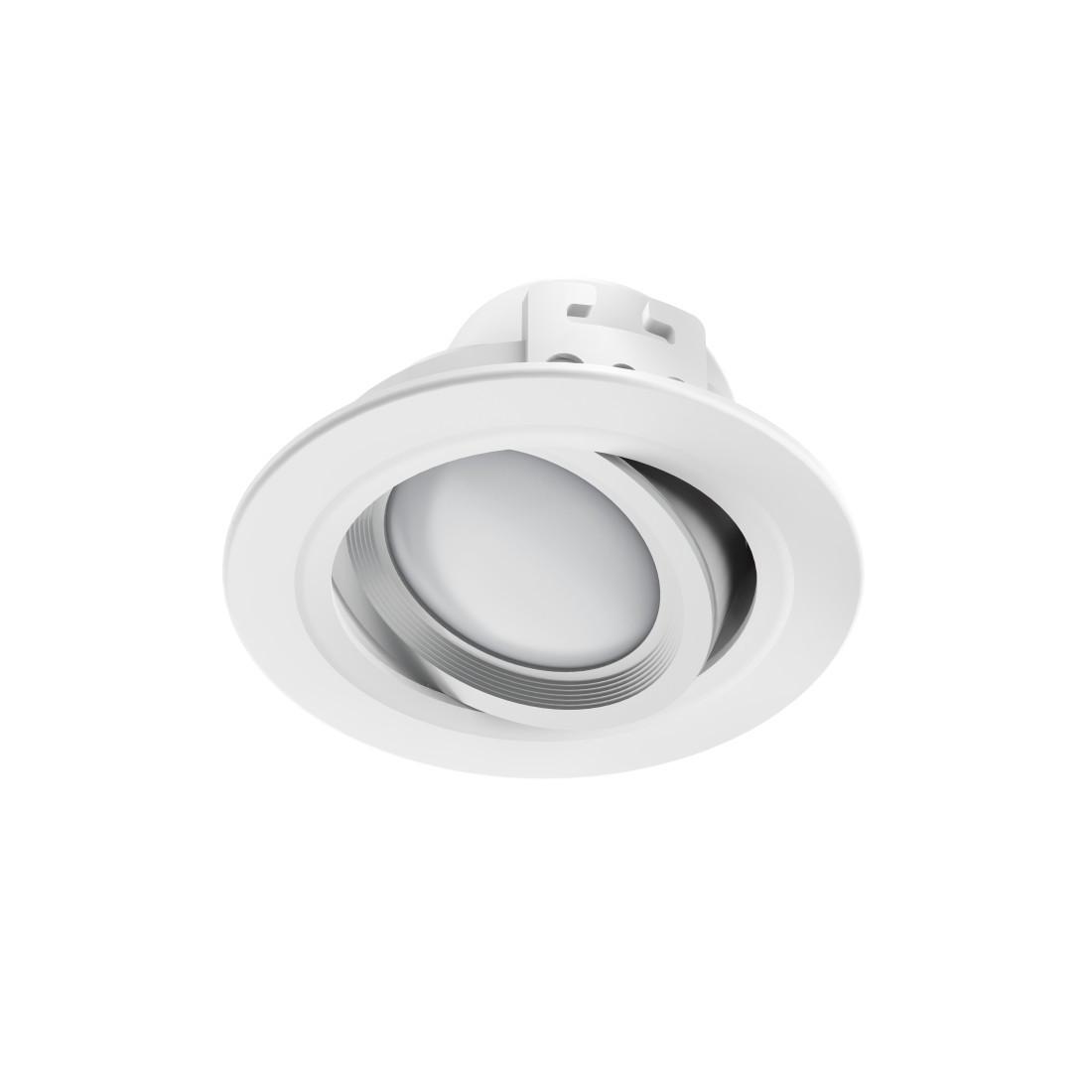 WLAN LED-Einbauspot, 5W, per Sprache/App steuern, verstellbar, Weiß (00176610)