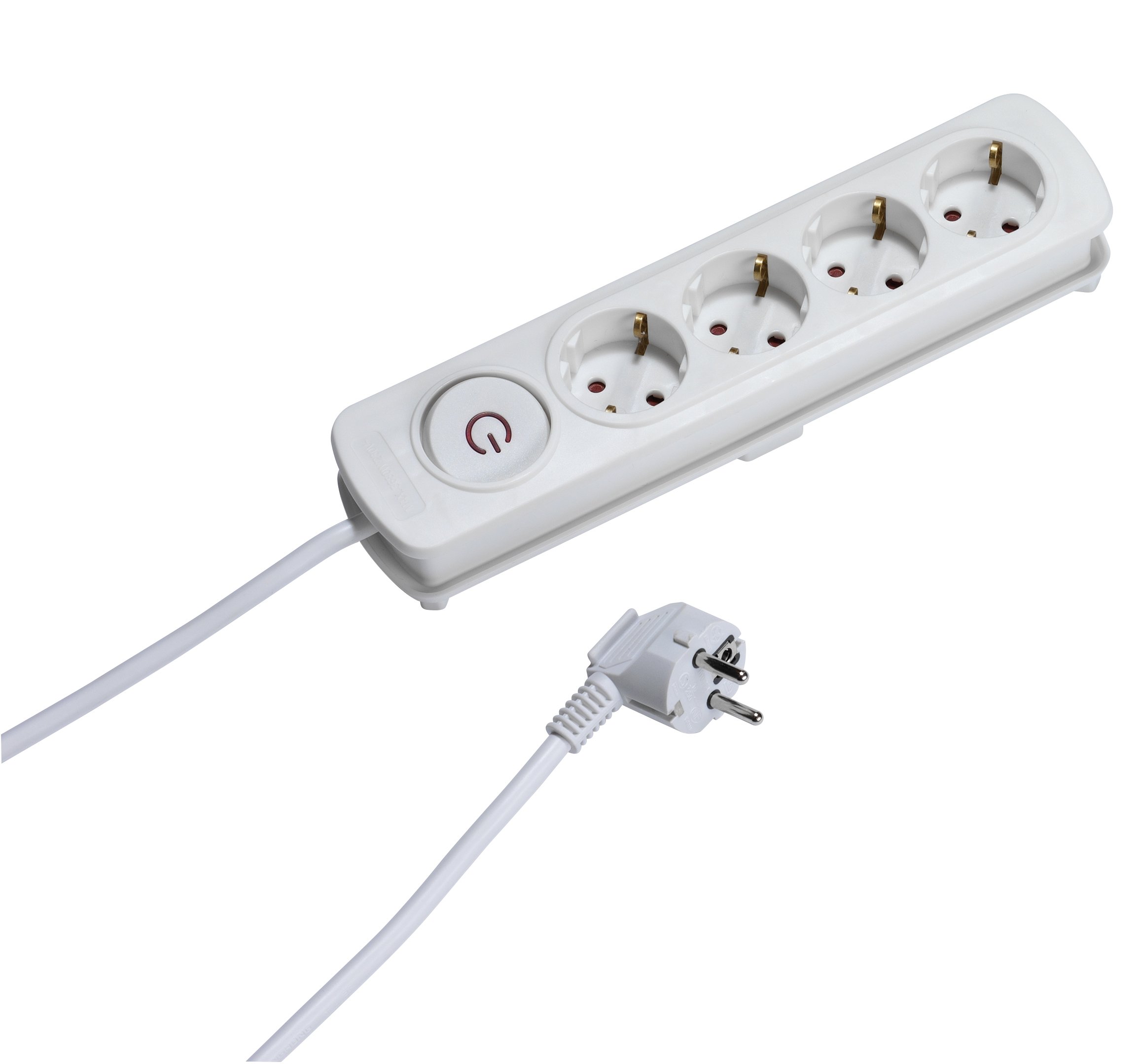 4-fach Steckdosenleiste, schaltbar (37646)