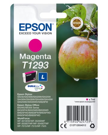 Tintenpatrone C13T12934012 Apfel magenta