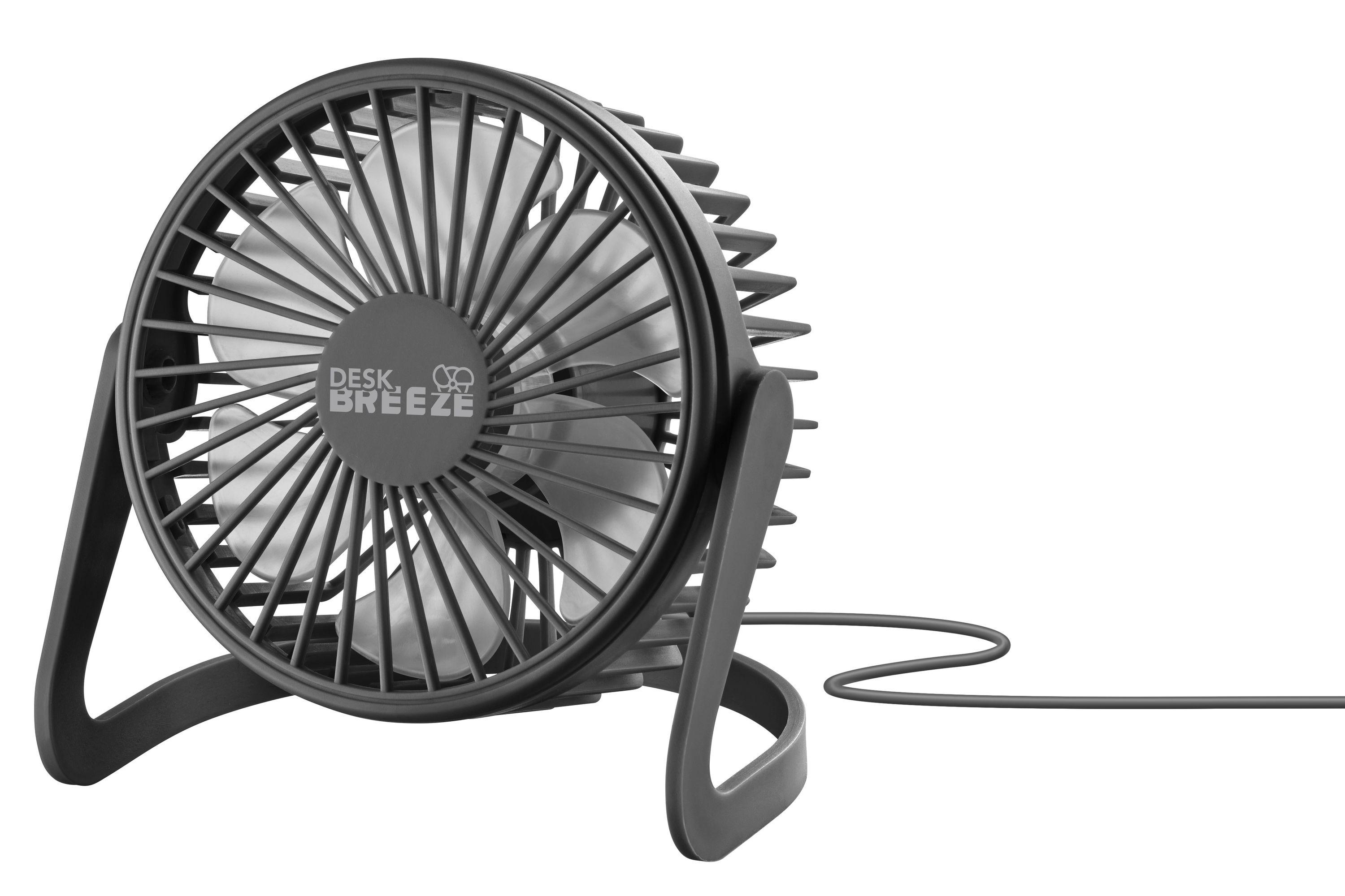 USB-Ventilator Universal Deskbreezy Schwarz (61105)