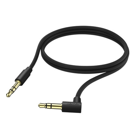Verbindungskabel, 3,5-mm-Klinken-Stecker, 1,0 m, schwarz