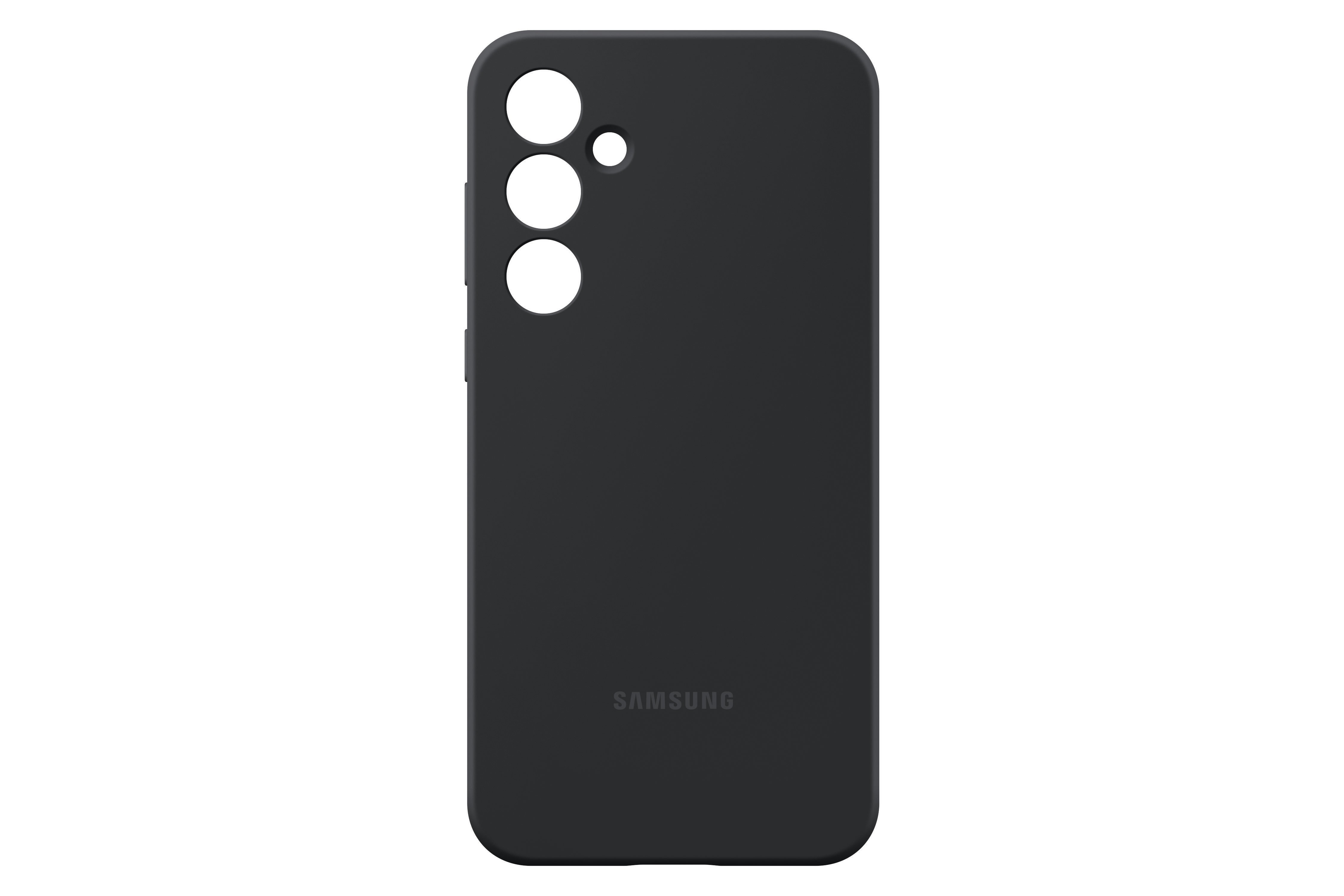 EF-PA556 für Galaxy A55 Silicone Case Black Handyhülle