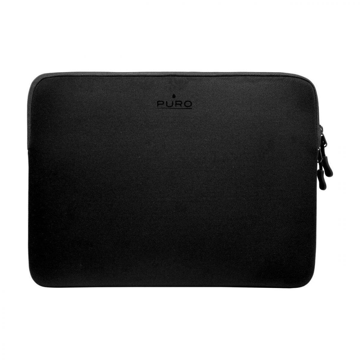 Scudo Sleeve for Notebooks up to 13" and MacBooks up to 14", Schwarz Laptop-Sleeve