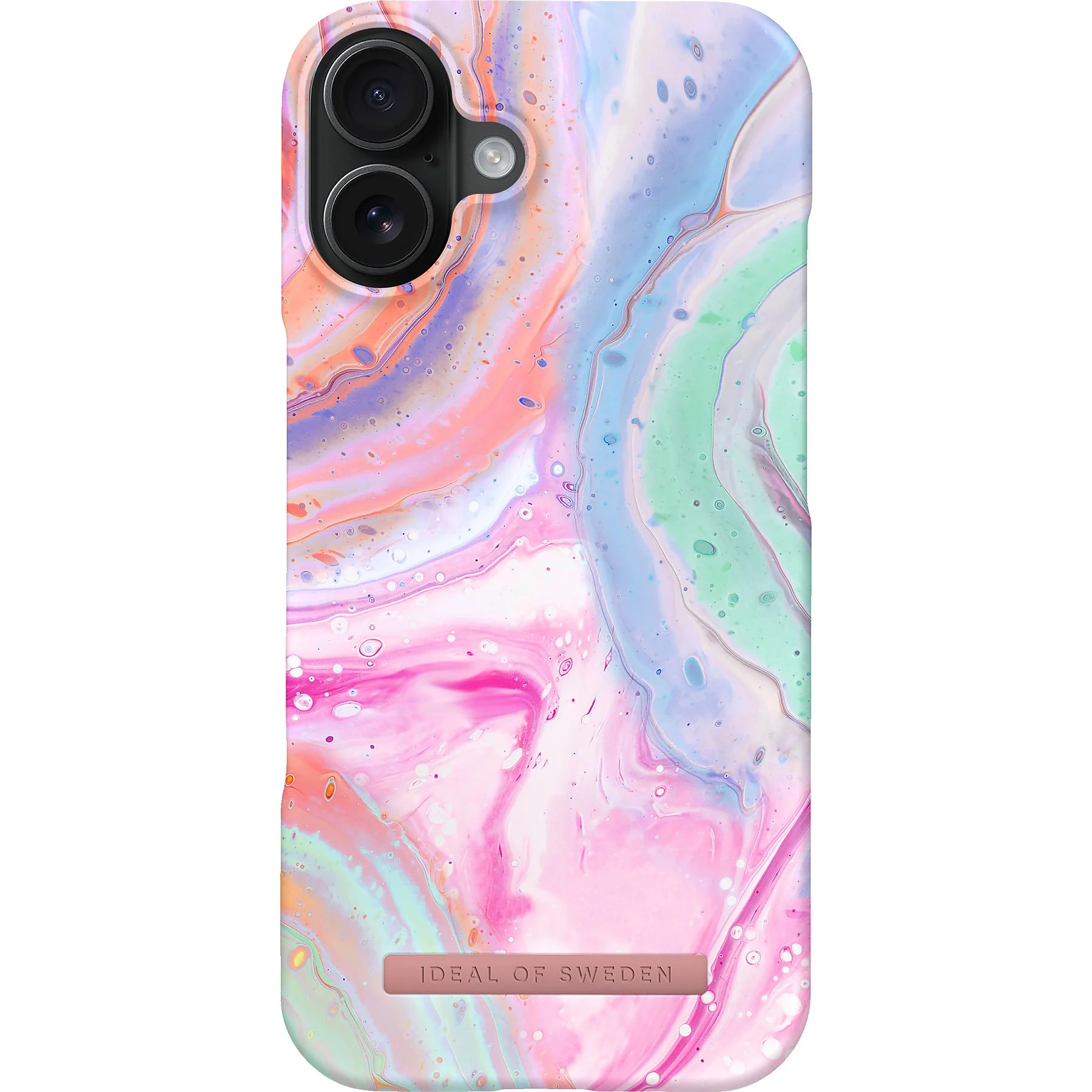 Printed Case MagSafe iPhone 16, Pastel Marble Handyhülle