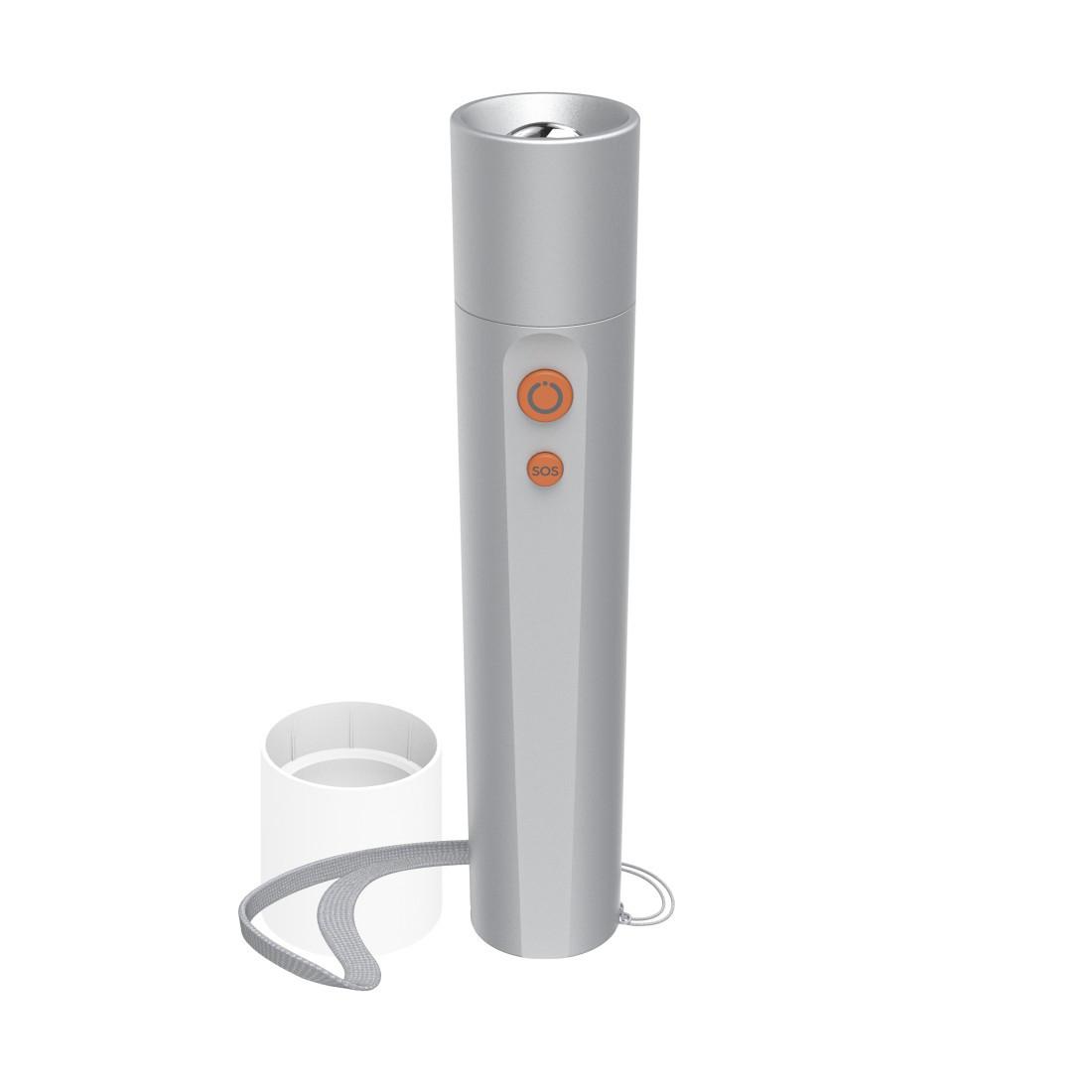 LED-Taschenlampe "FL250", Batterie, Aluminium, 4 Modi + SOS (00228602)