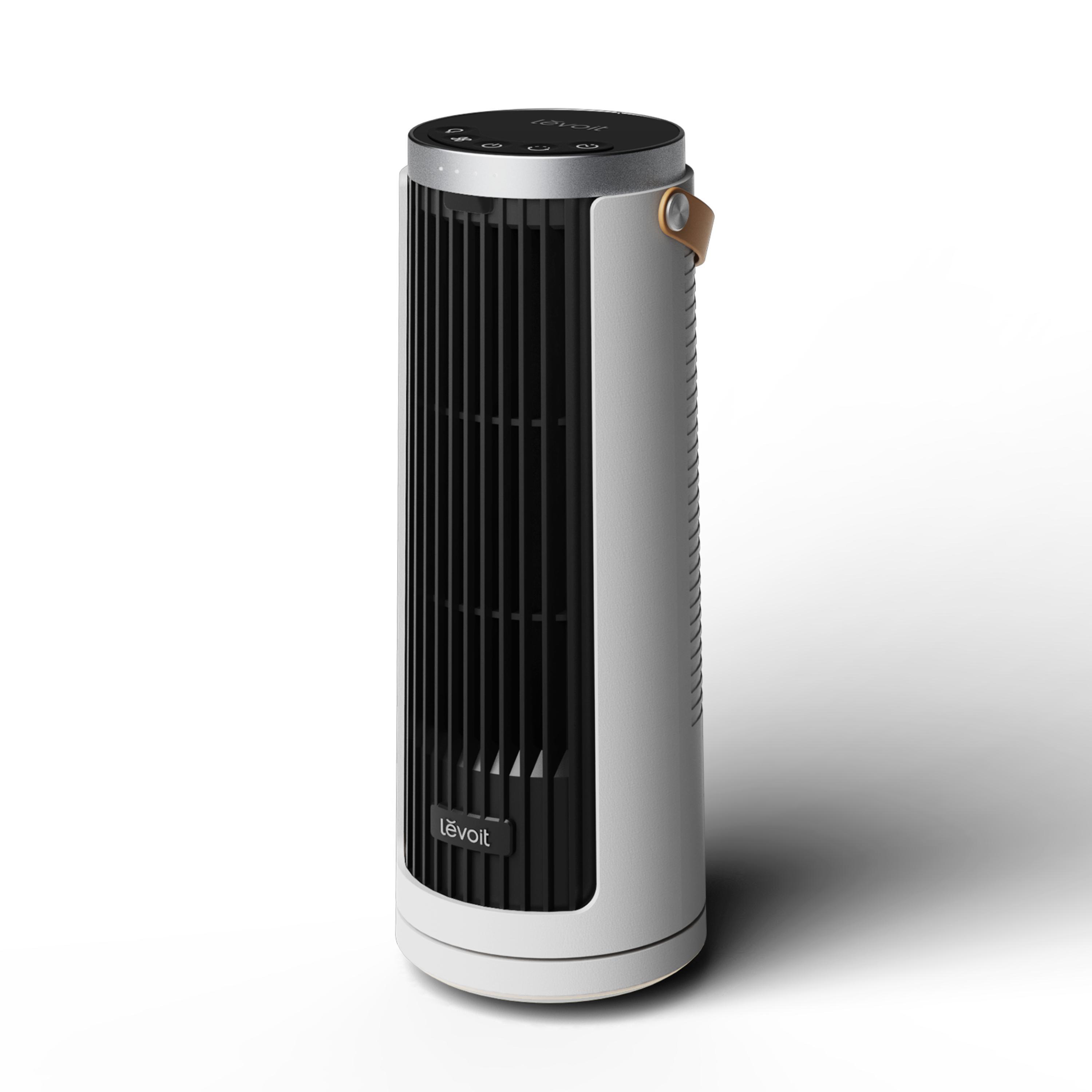 Windi Mini Plus LTF-F132B-WEUR Schwarz/Weiß Turmventilator