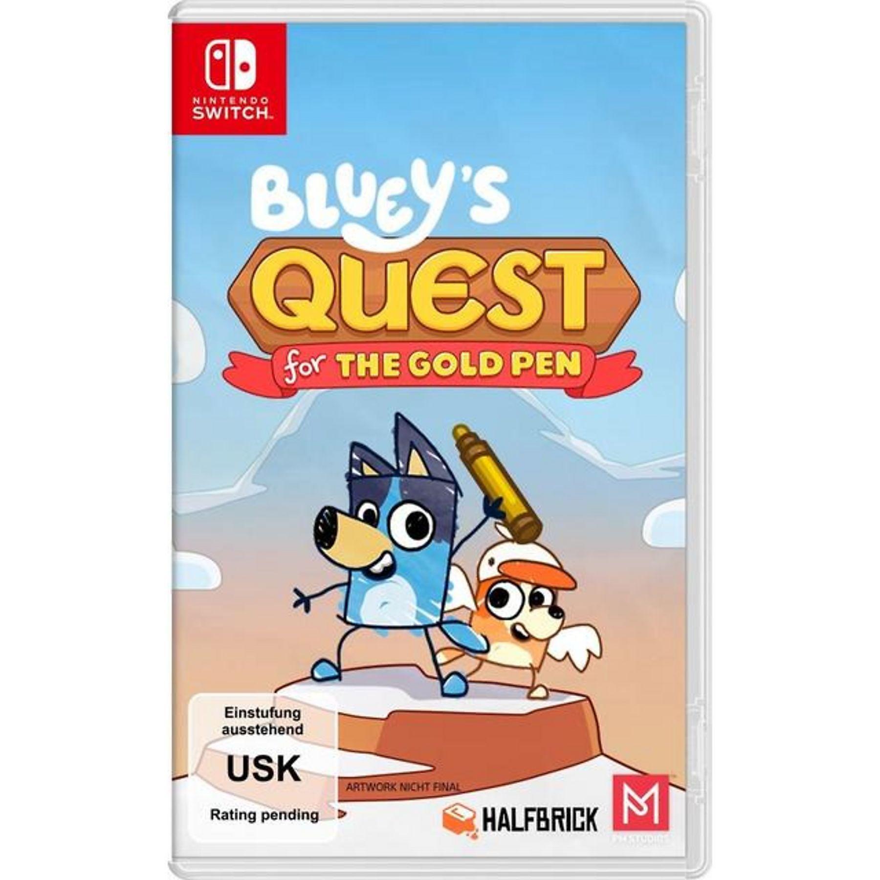Bluey's Quests for the Gold Pen Nintendo Switch-Spiel