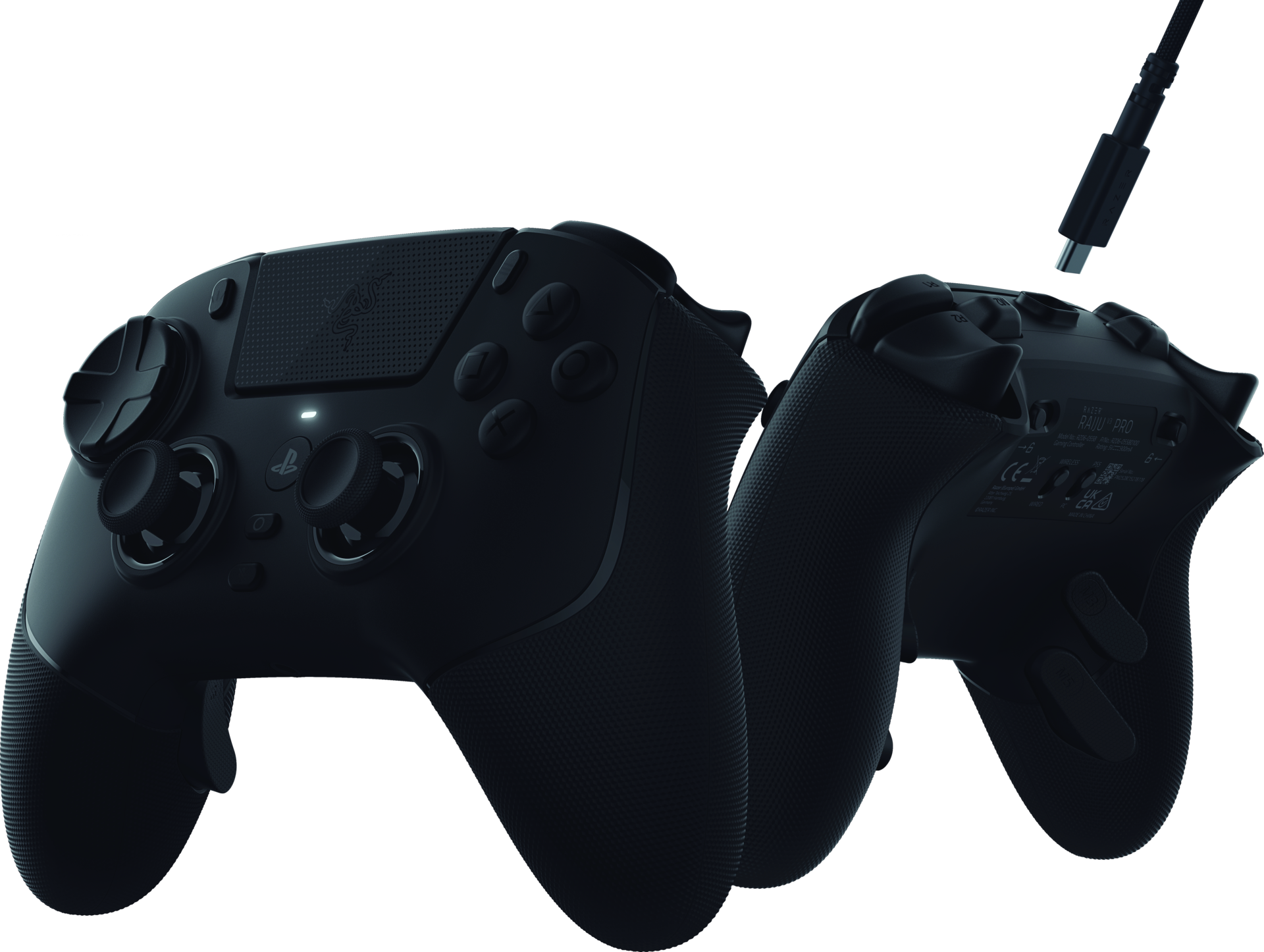 Raiju V3 Pro Kabelloser E-Sport-Controller, Schwarz