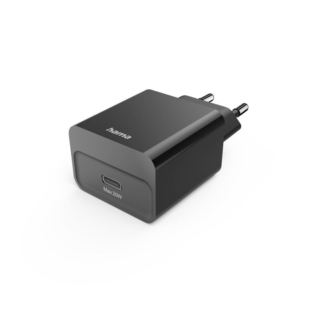 Schnellladegerät, USB-C, PD, 20 W, Schwarz (00201959)