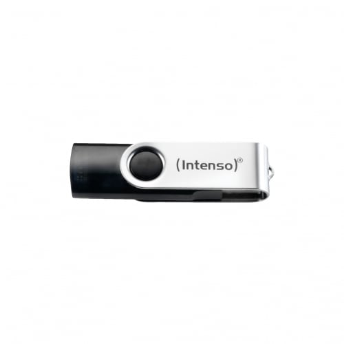Basic Line 16GB USB 2.0 schwarz/silber USB-Stick
