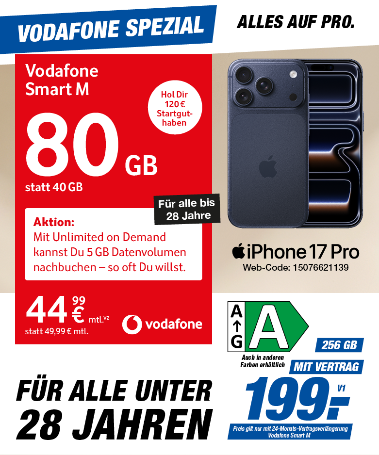 📱 iPhone 17 Pro – Alles auf Pro. Mit Young Vorteil 🎓