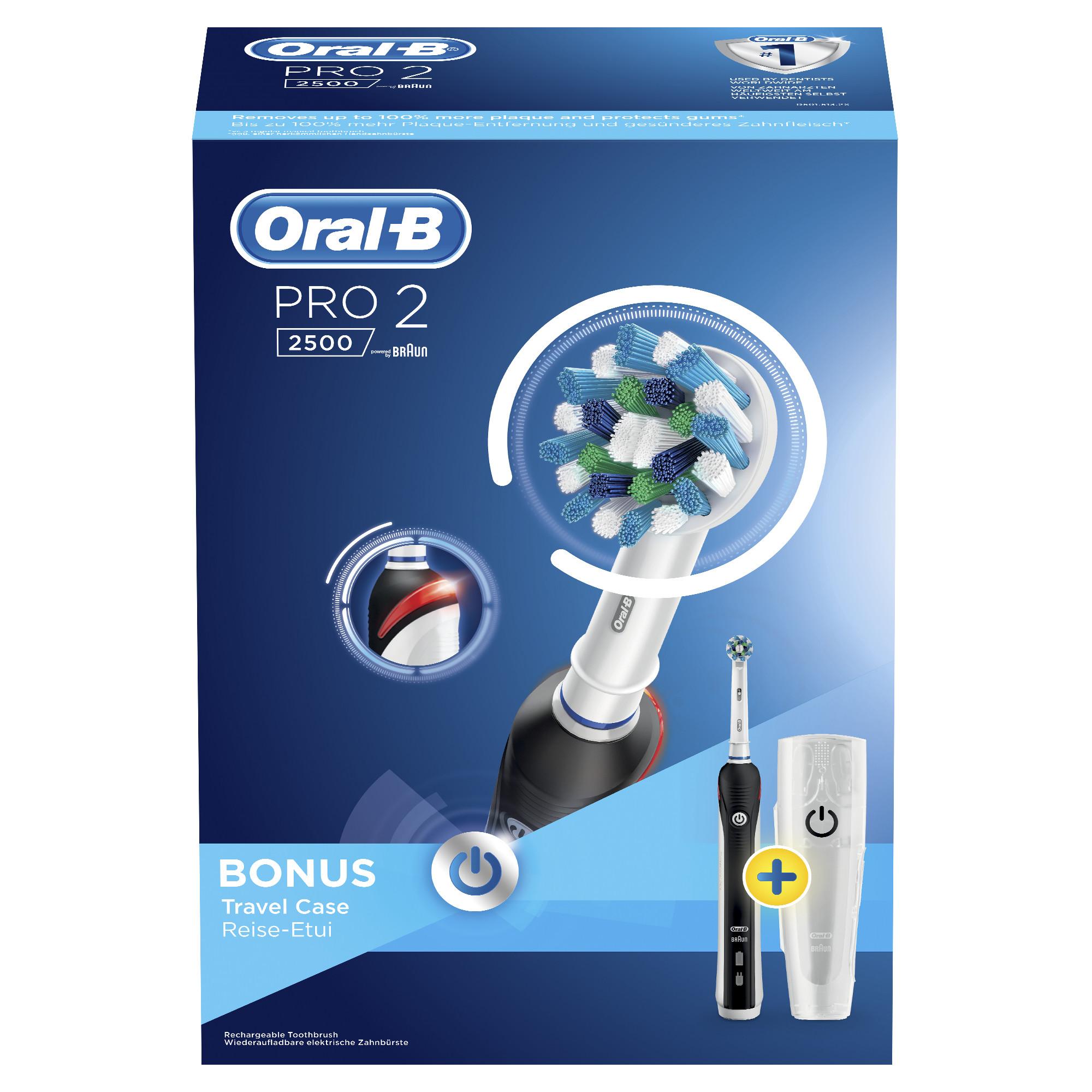 OralB Zahnbürste Pro 2 2500 + ReiseEtui eBay