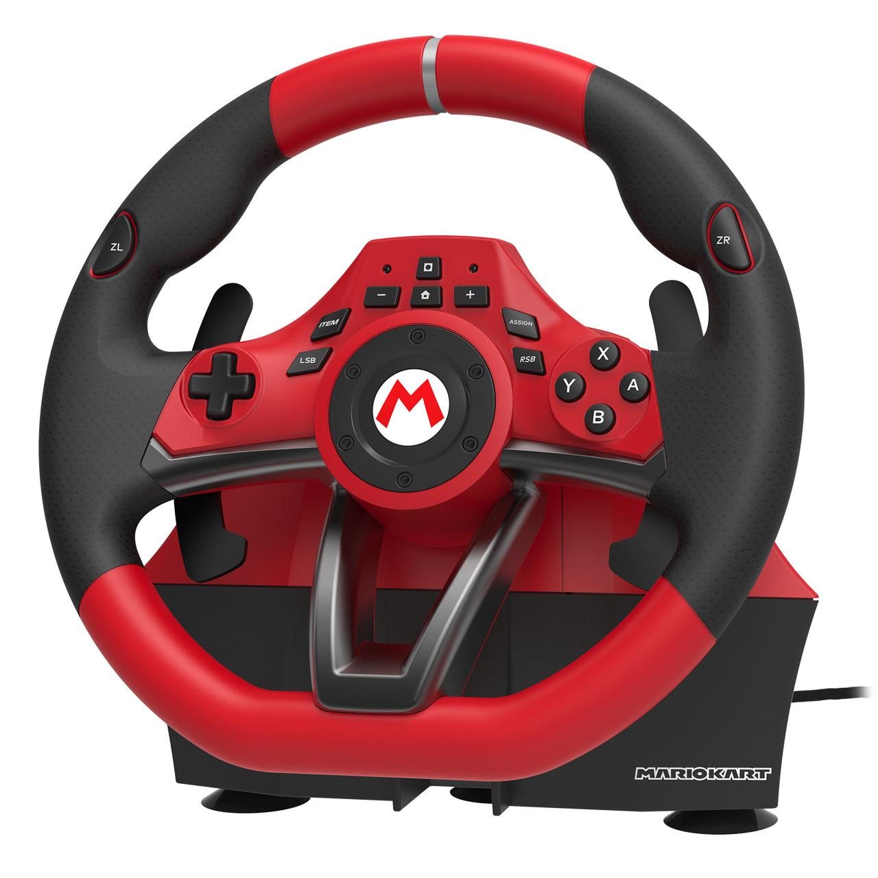 Mario Kart Racing Wheel Pro Deluxe, Lenkrad rot