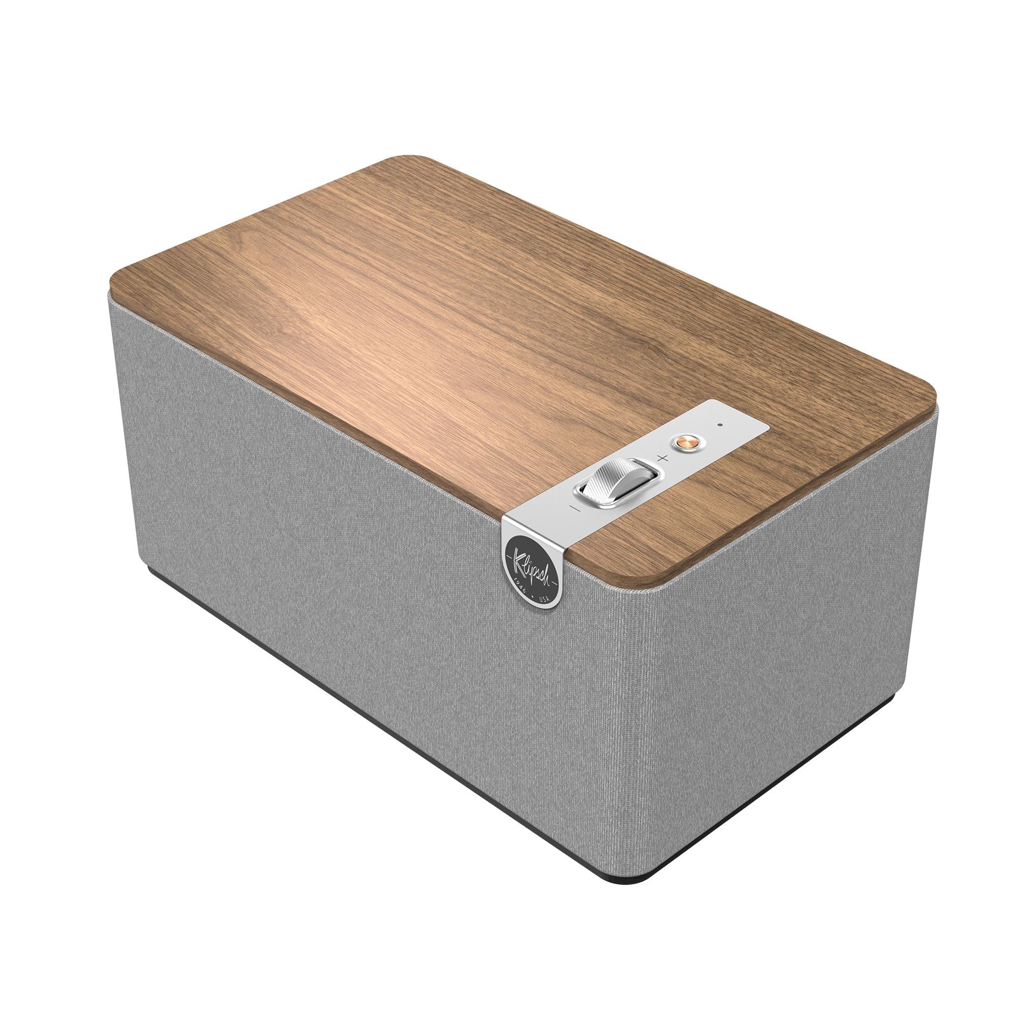 The Three Plus Walnuss Bluetooth-Lautsprecher