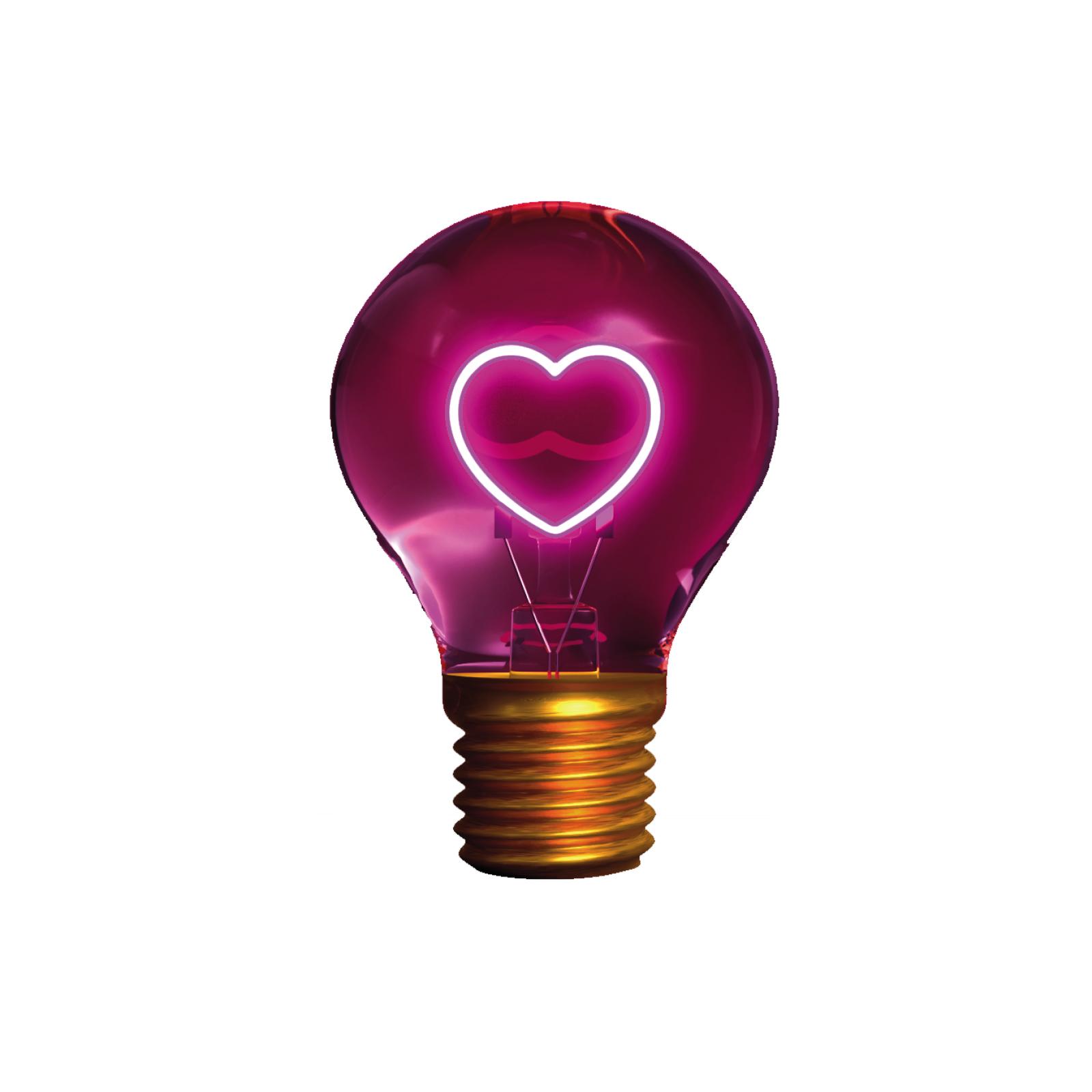 Wiederaufladbare dekorative Tischlampe „Heart""