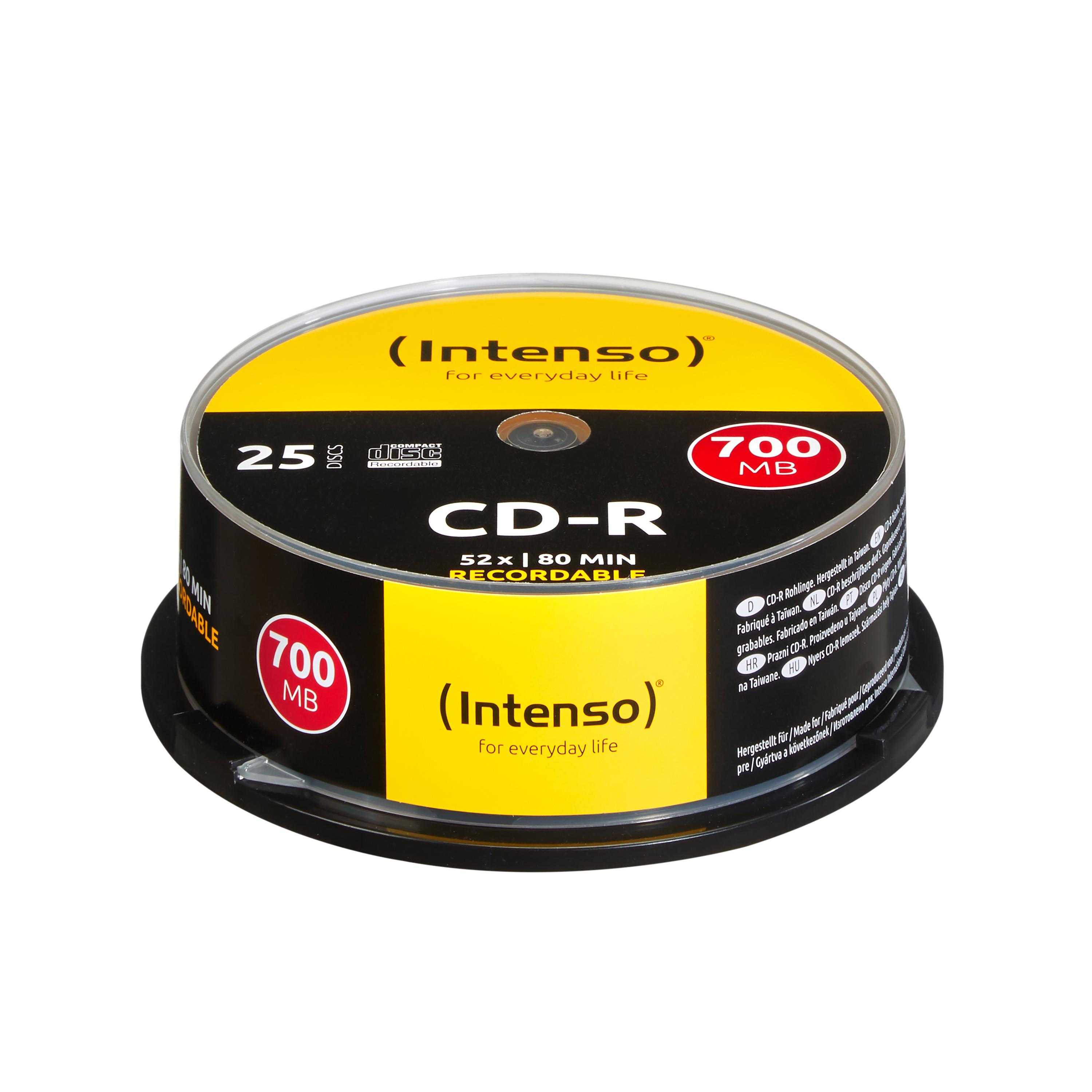 CD-R 80, 25er Spindel
