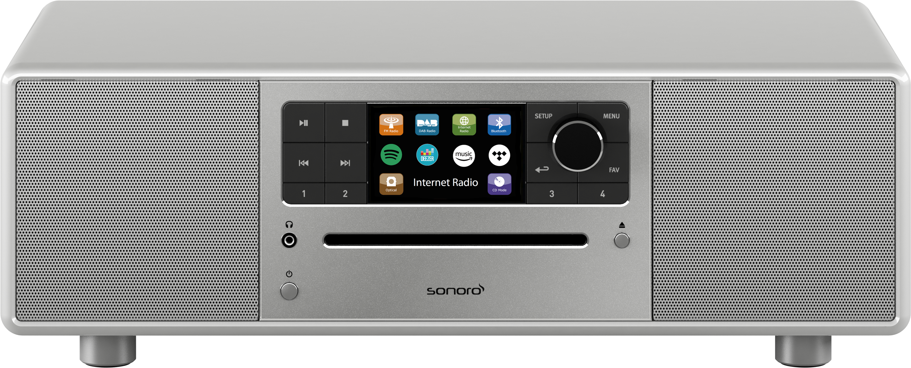 Prestige silber Internetradio